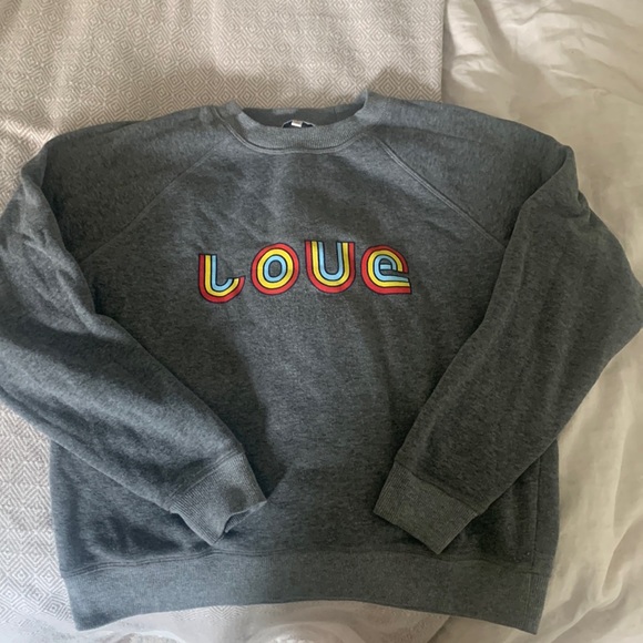Rebecca Minkoff LOVE Sweatshirt - Picture 1 of 5